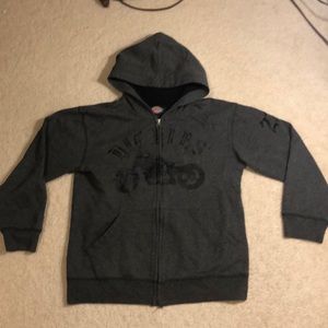Motorcycle hoodie kids